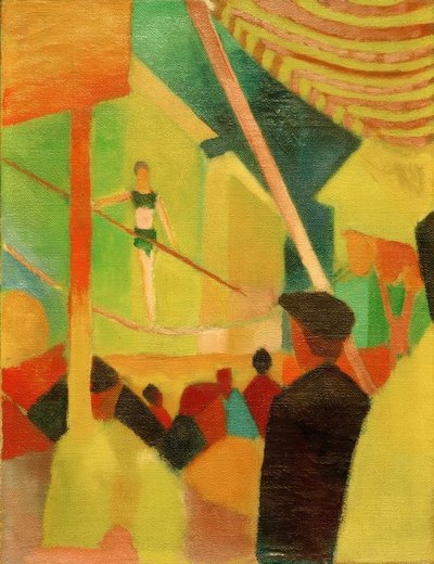 Tightrope Walker by August Macke